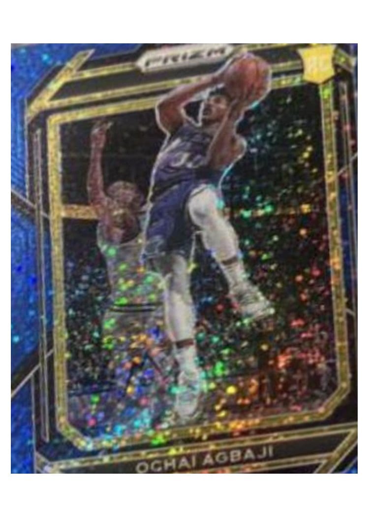 2022-23 Panini Prizm Base Set Ochai Agbaji #267 card