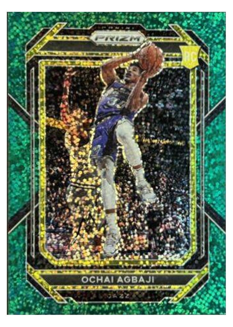 2022-23 Panini Prizm Base Set Ochai Agbaji #267 card