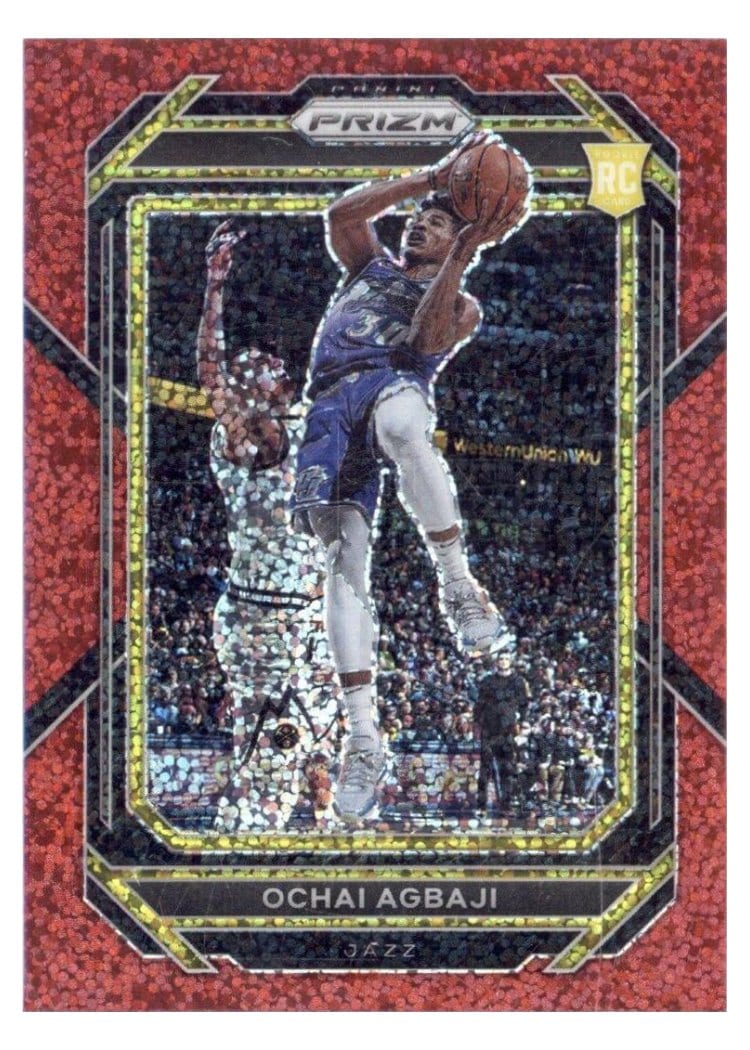 2022-23 Panini Prizm Base Set Ochai Agbaji #267 card