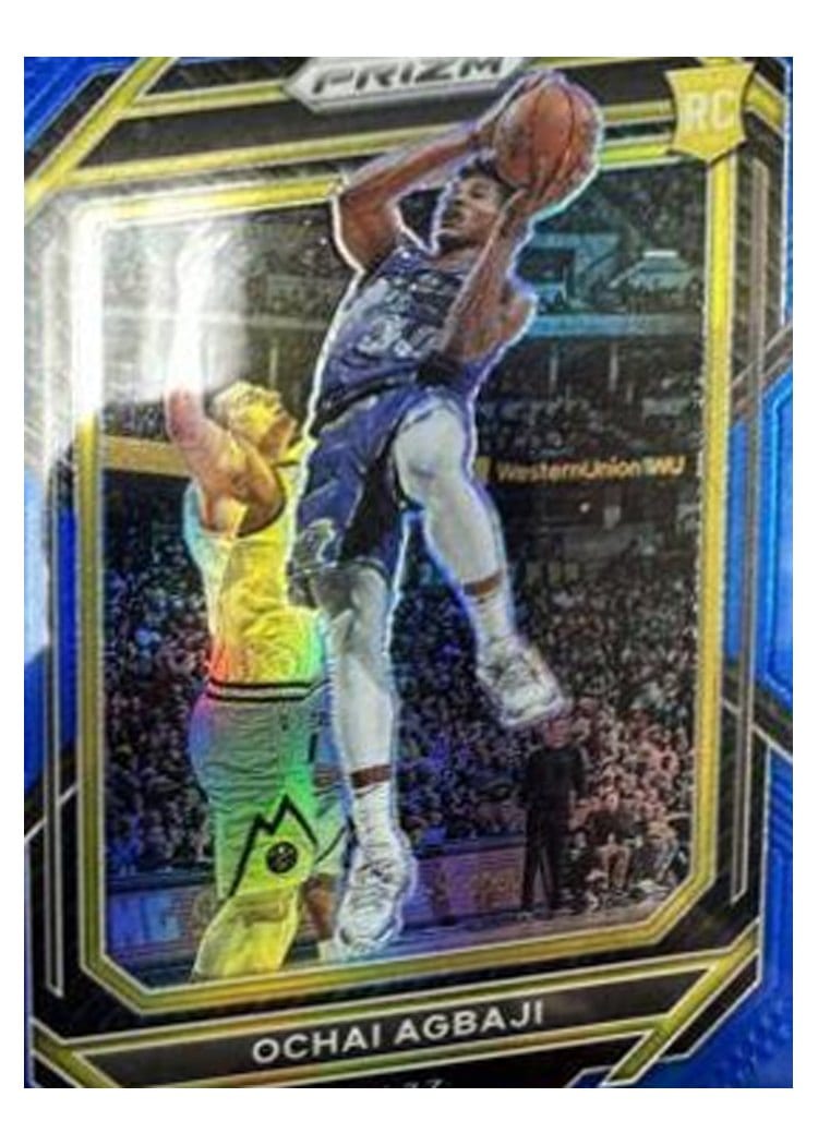 2022-23 Panini Prizm Base Set Ochai Agbaji #267 card