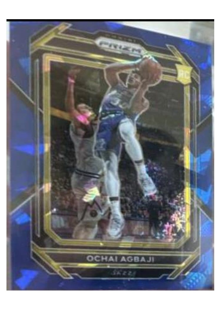 2022-23 Panini Prizm Base Set Ochai Agbaji #267 card
