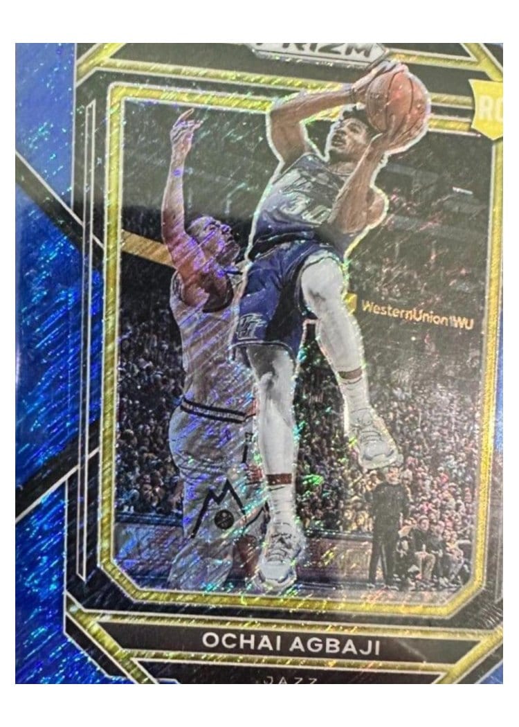 2022-23 Panini Prizm Base Set Ochai Agbaji #267 card