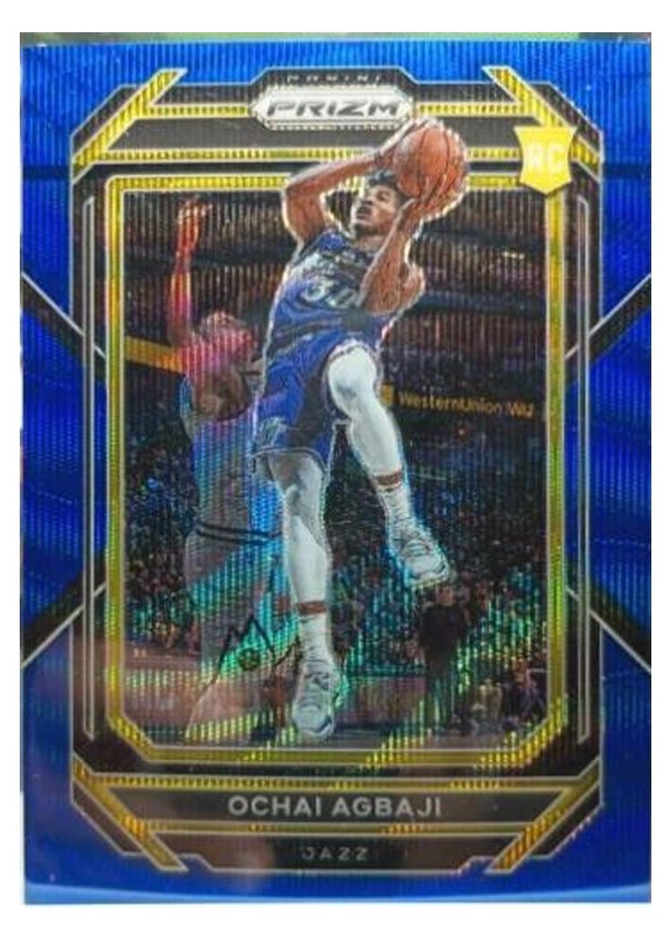 2022-23 Panini Prizm Base Set Ochai Agbaji #267 card