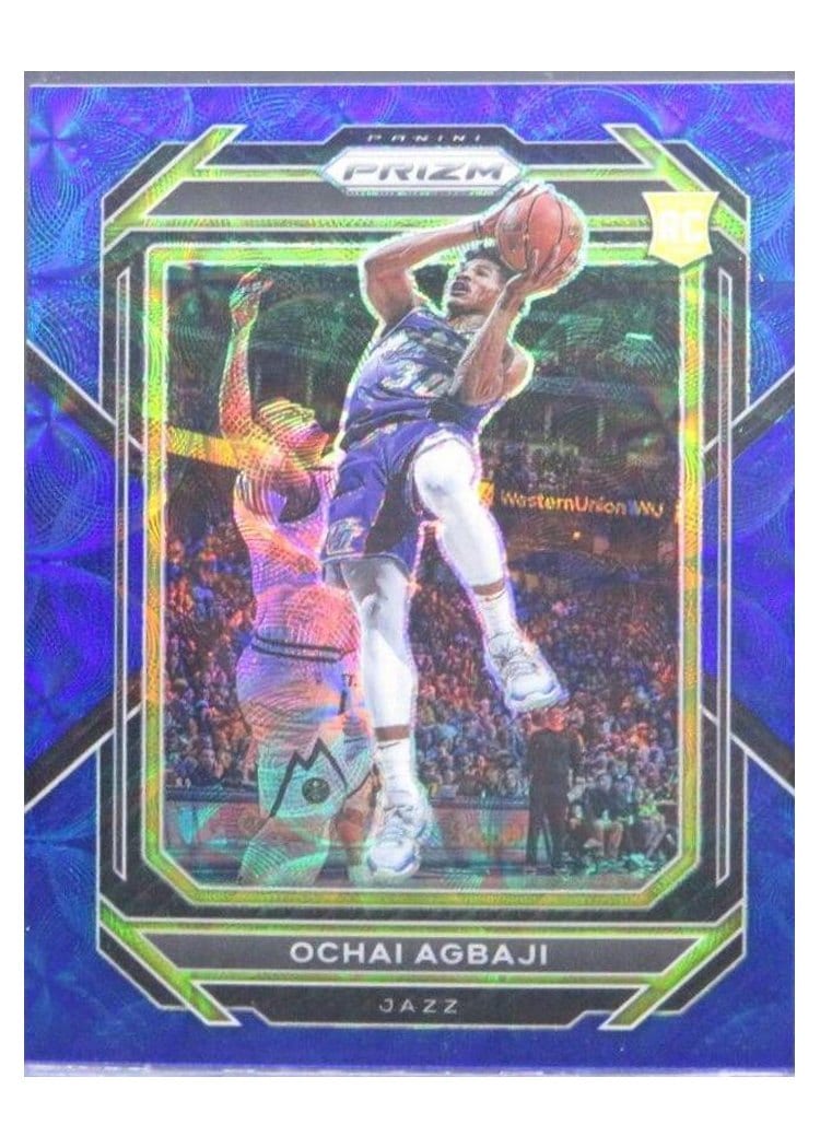 2022-23 Panini Prizm Base Set Ochai Agbaji #267 card