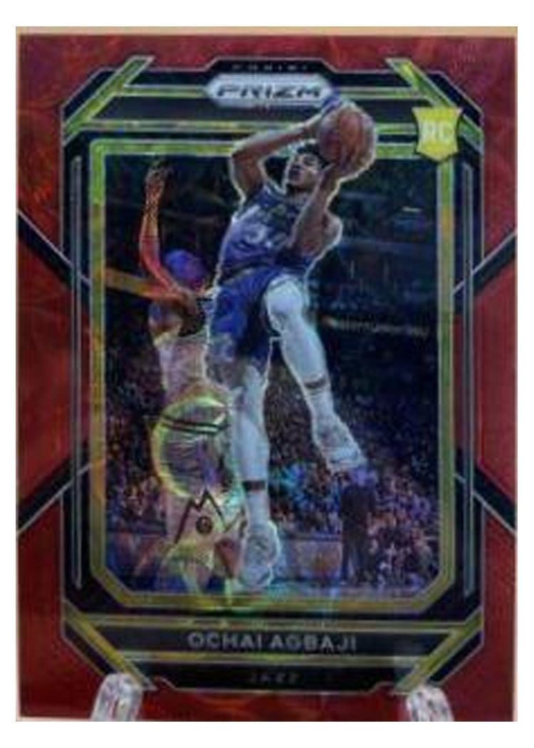 2022-23 Panini Prizm Base Set Ochai Agbaji #267 card