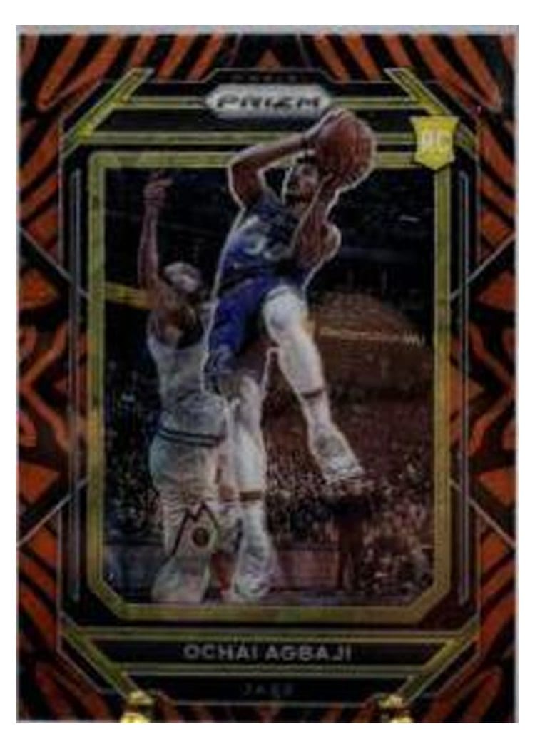 2022-23 Panini Prizm Base Set Ochai Agbaji #267 card