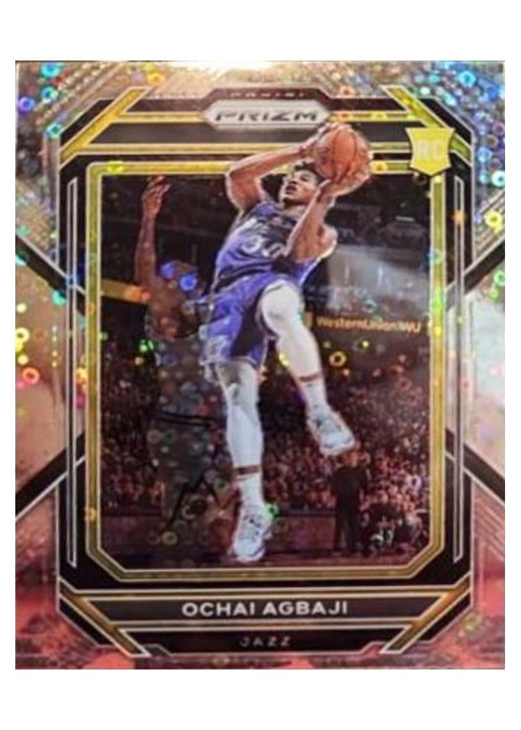 2022-23 Panini Prizm Base Set Ochai Agbaji #267 card