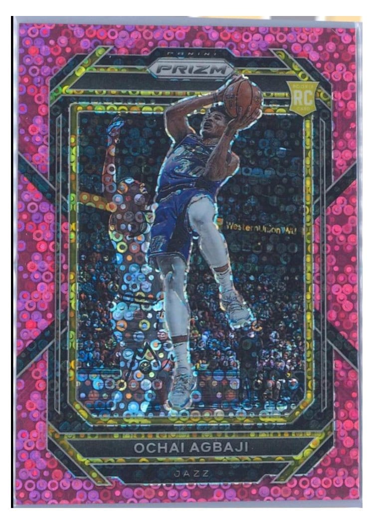 2022-23 Panini Prizm Base Set Ochai Agbaji #267 card