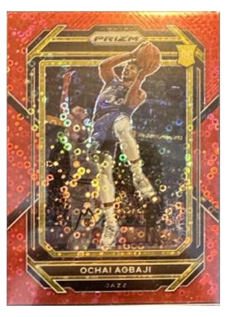 2022-23 Panini Prizm Base Set Ochai Agbaji #267 card