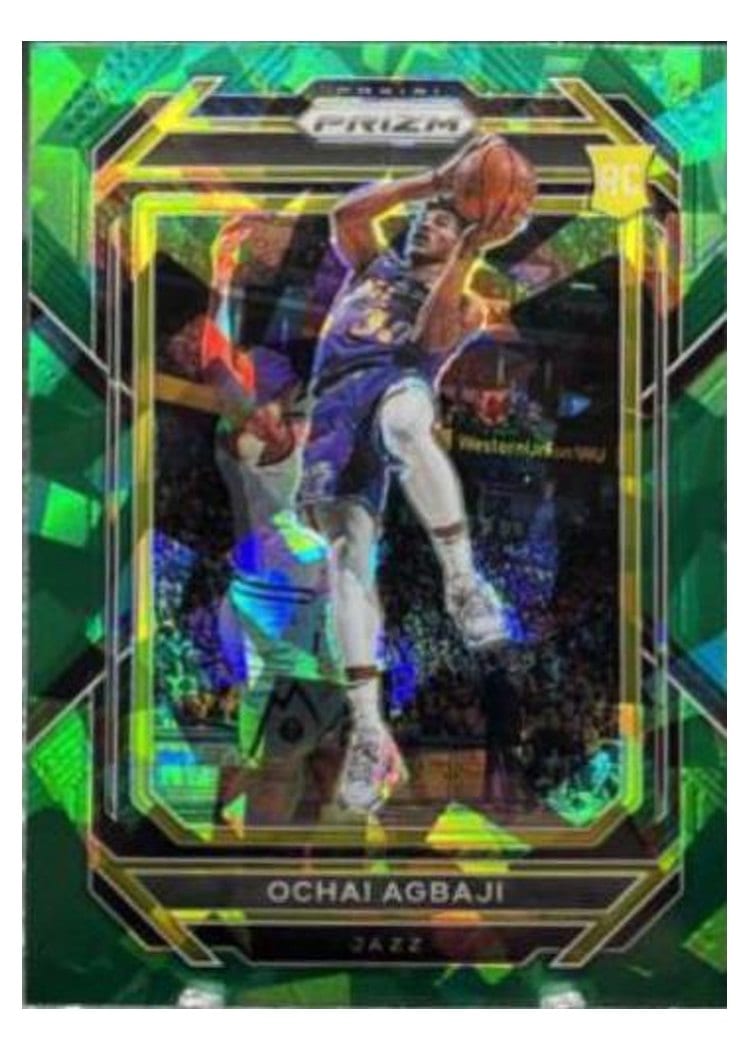 2022-23 Panini Prizm Base Set Ochai Agbaji #267 card
