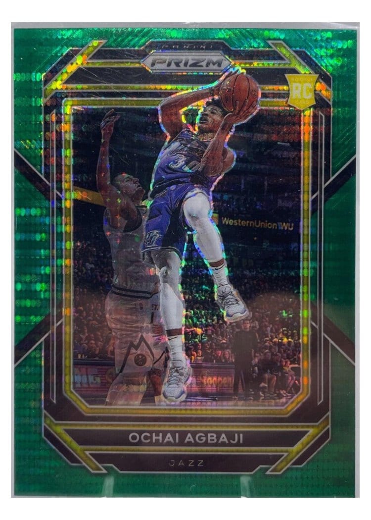 2022-23 Panini Prizm Base Set Ochai Agbaji #267 card