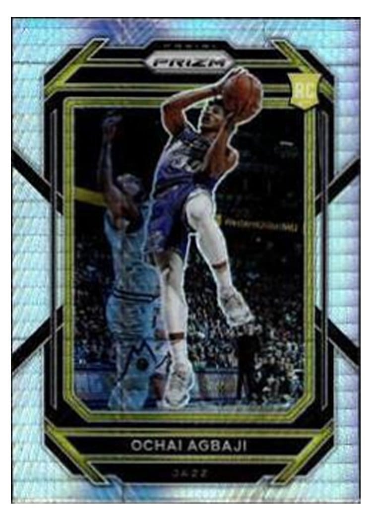 2022-23 Panini Prizm Base Set Ochai Agbaji #267 card