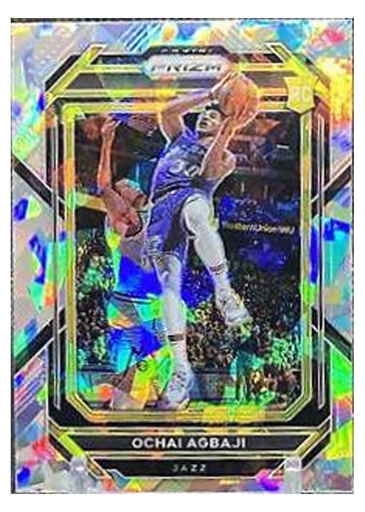 2022-23 Panini Prizm Base Set Ochai Agbaji #267 card