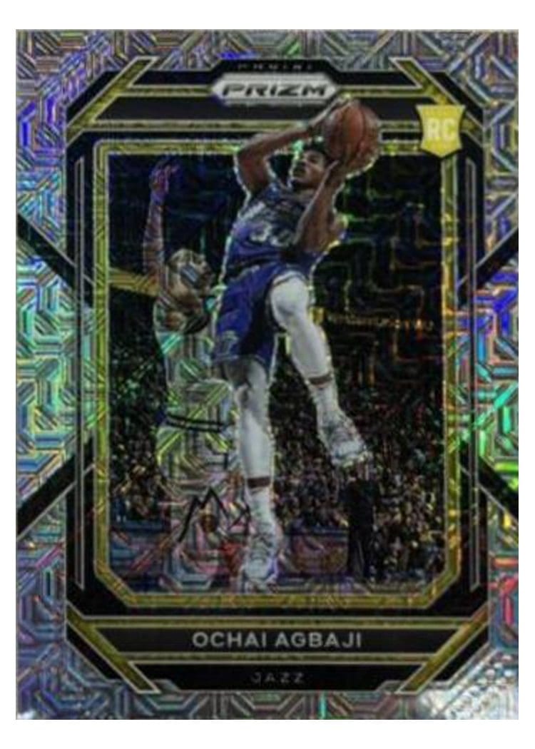 2022-23 Panini Prizm Base Set Ochai Agbaji #267 card