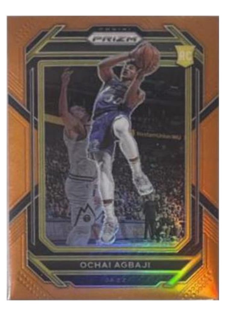 2022-23 Panini Prizm Base Set Ochai Agbaji #267 card