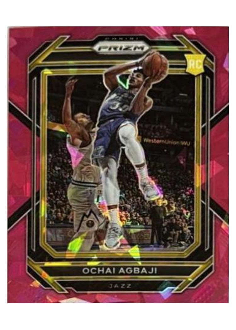 2022-23 Panini Prizm Base Set Ochai Agbaji #267 card