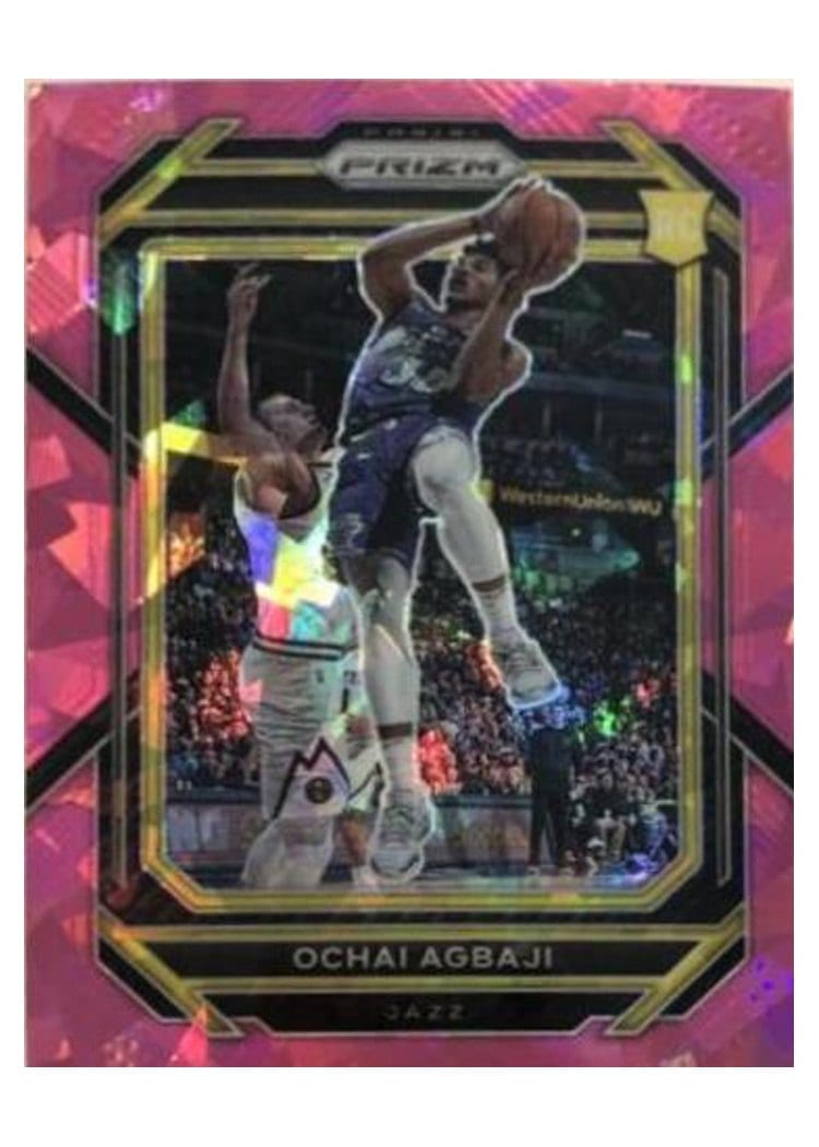 2022-23 Panini Prizm Base Set Ochai Agbaji #267 card