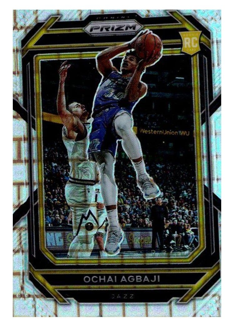 2022-23 Panini Prizm Base Set Ochai Agbaji #267 card