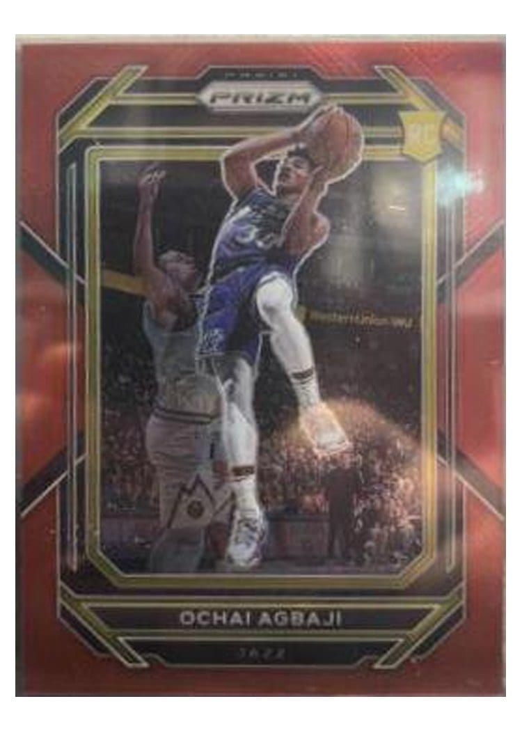2022-23 Panini Prizm Base Set Ochai Agbaji #267 card