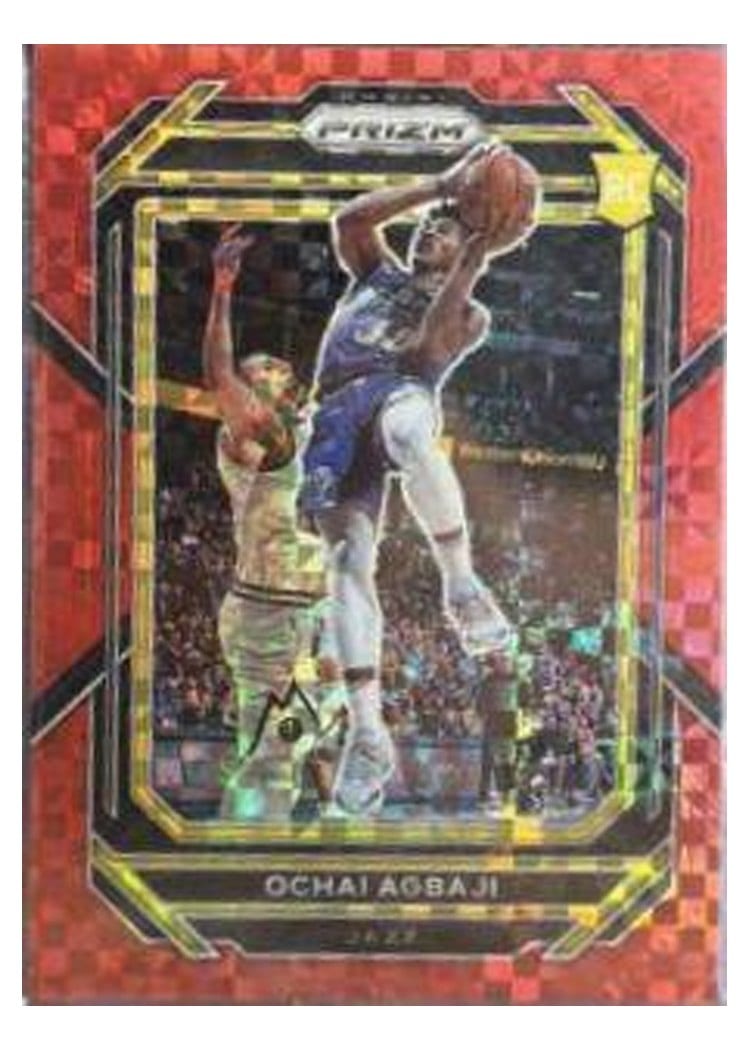 2022-23 Panini Prizm Base Set Ochai Agbaji #267 card