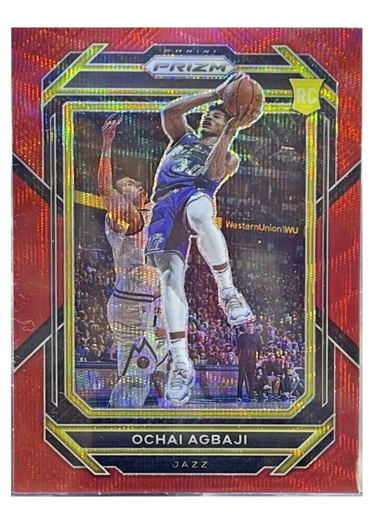 2022-23 Panini Prizm Base Set Ochai Agbaji #267 card