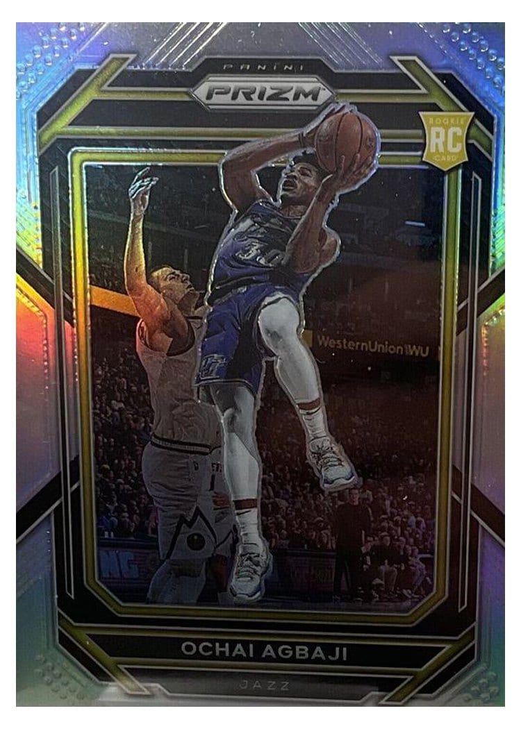2022-23 Panini Prizm Base Set Ochai Agbaji #267 card