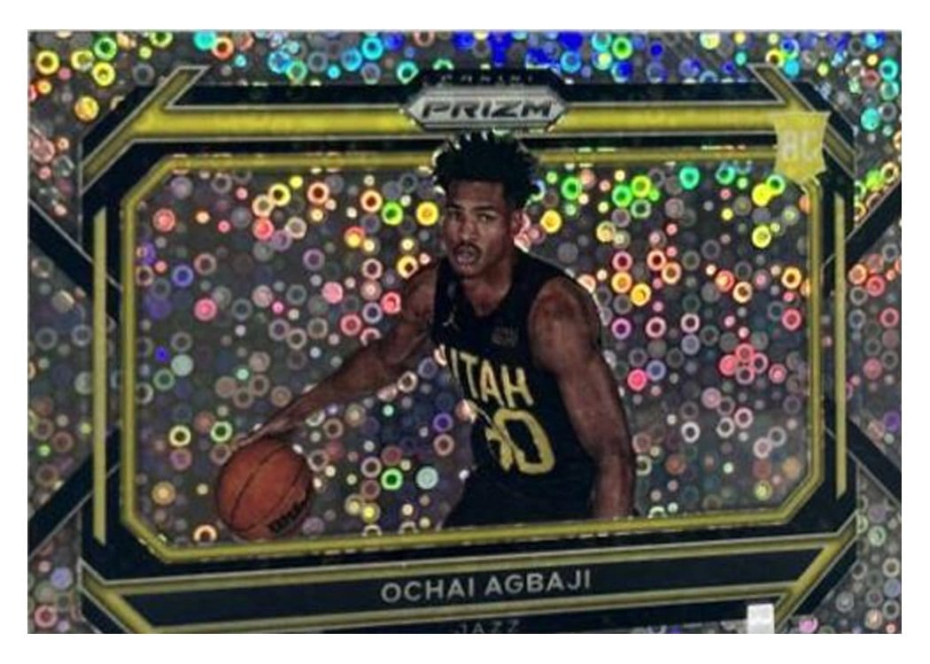 2022-23 Panini Prizm Base Set Ochai Agbaji #267 card