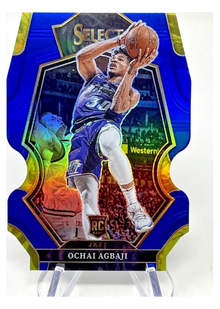 2022-23 Panini Select Base Set Ochai Agbaji #199 card