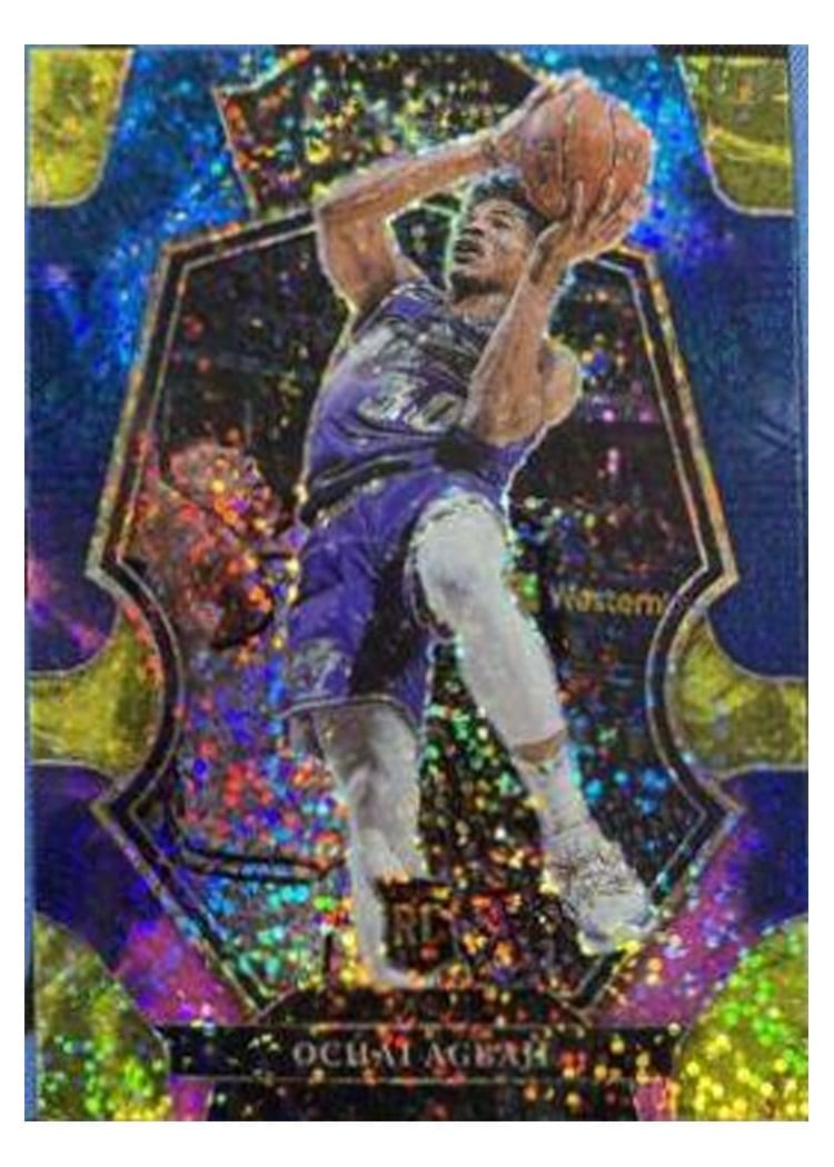 2022-23 Panini Select Base Set Ochai Agbaji #199 card