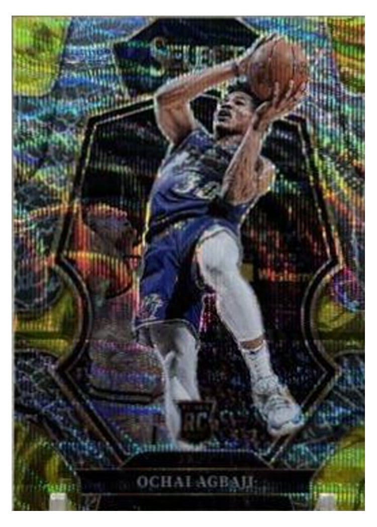 2022-23 Panini Select Base Set Ochai Agbaji #199 card