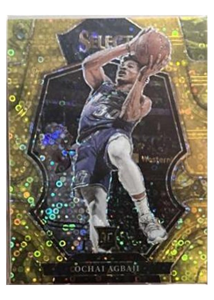 2022-23 Panini Select Base Set Ochai Agbaji #199 card