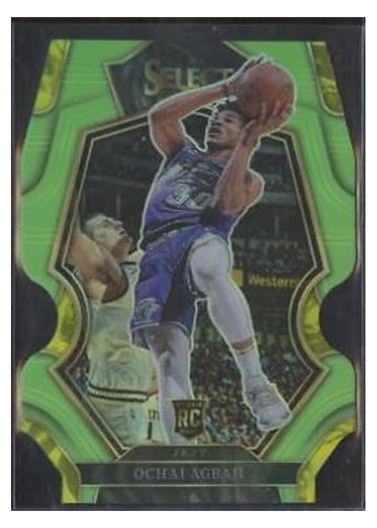 2022-23 Panini Select Base Set Ochai Agbaji #199 card