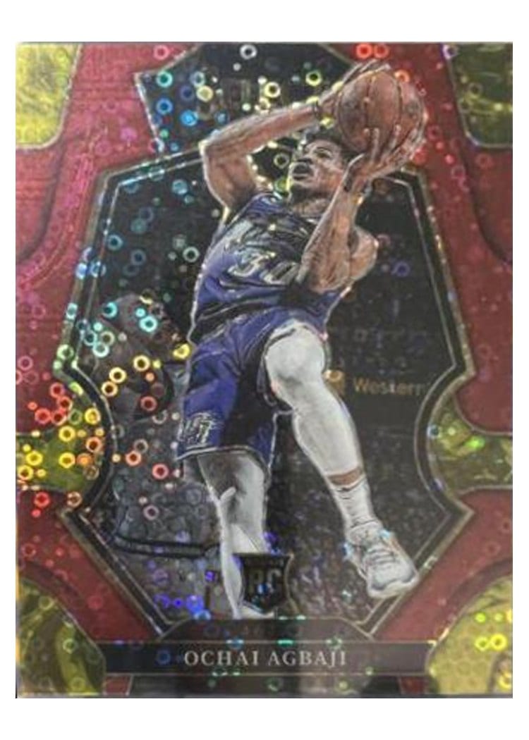 2022-23 Panini Select Base Set Ochai Agbaji #199 card