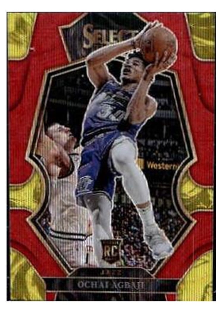 2022-23 Panini Select Base Set Ochai Agbaji #199 card