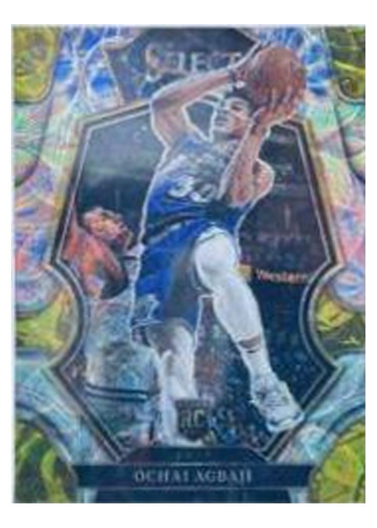 2022-23 Panini Select Base Set Ochai Agbaji #199 card