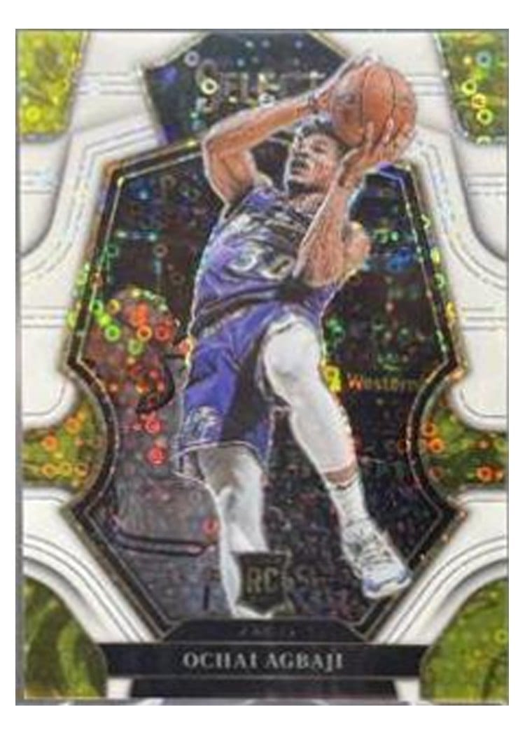 2022-23 Panini Select Base Set Ochai Agbaji #199 card