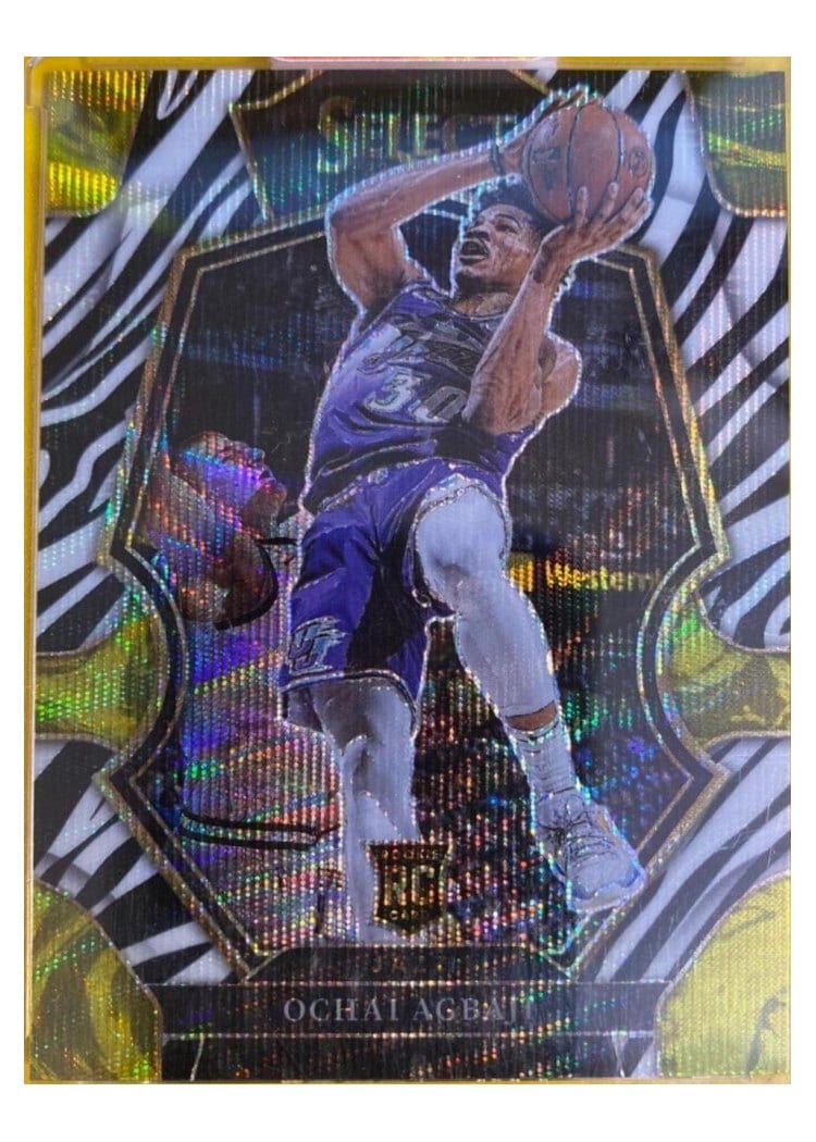 2022-23 Panini Select Base Set Ochai Agbaji #199 card