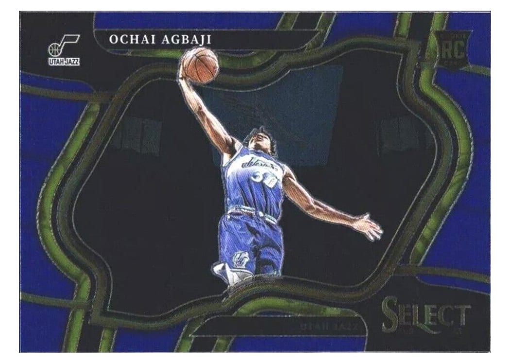 2022-23 Panini Select Base Set Ochai Agbaji #289 card