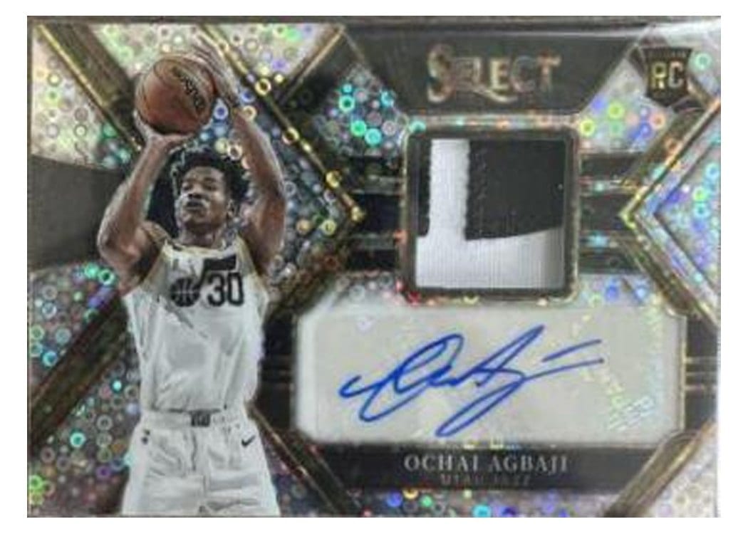 2022-23 Panini Select Base Set Ochai Agbaji #289 card