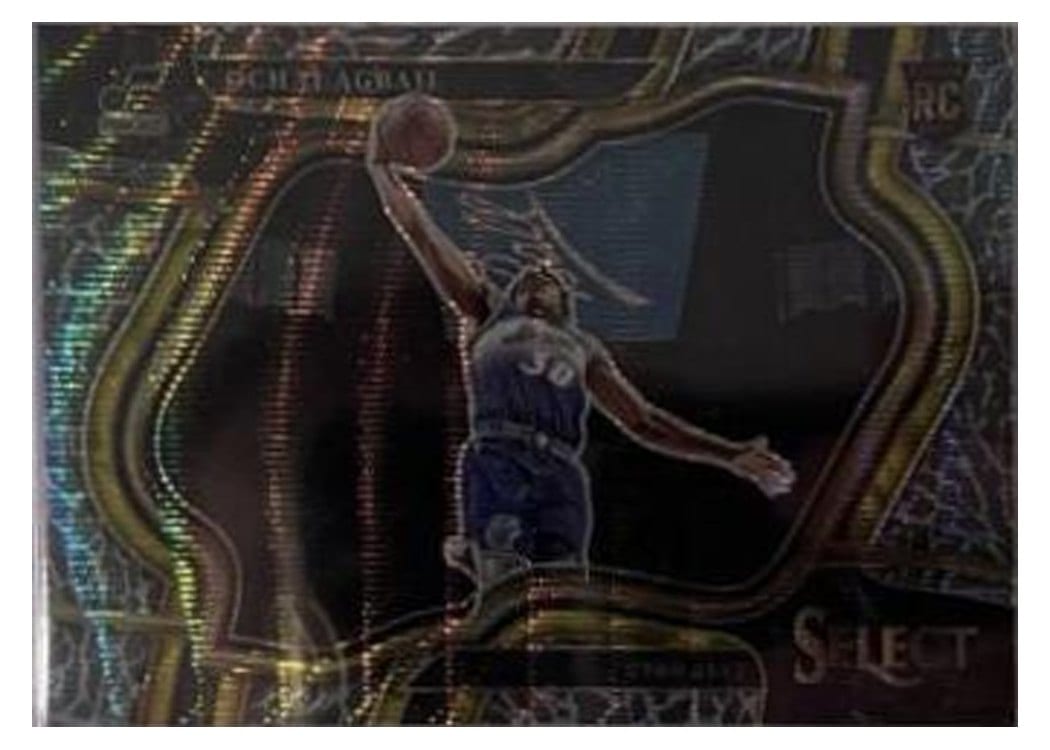 2022-23 Panini Select Base Set Ochai Agbaji #289 card