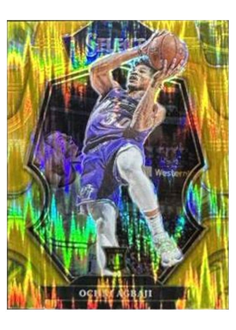 2022-23 Panini Select Base Set Ochai Agbaji #289 card