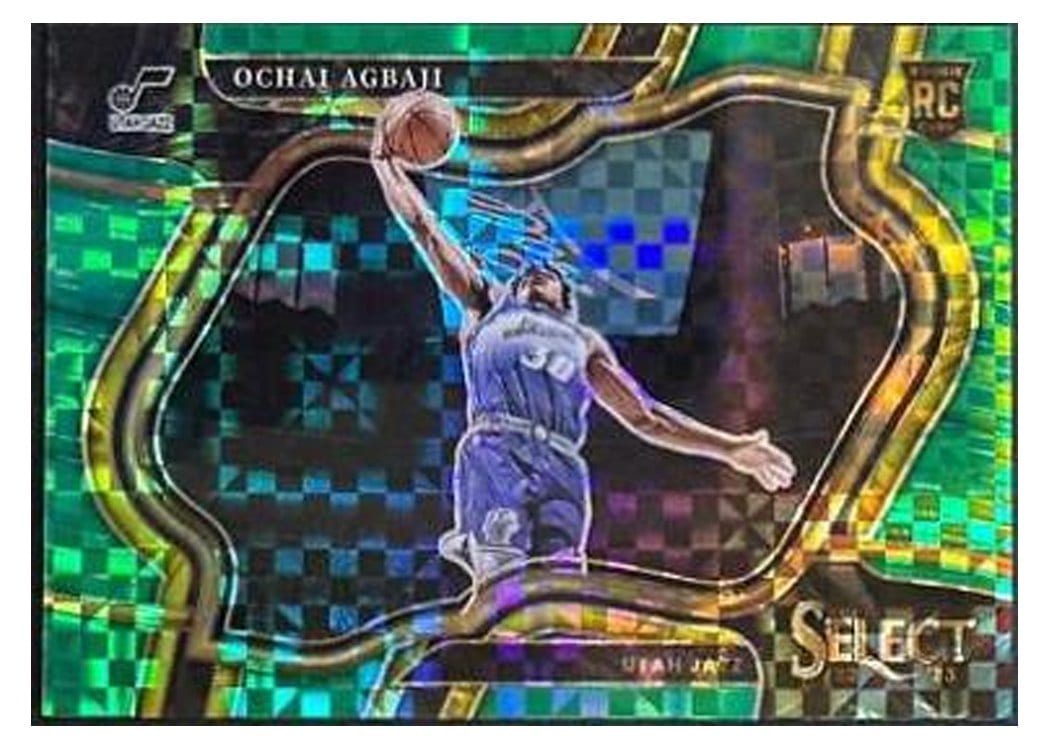2022-23 Panini Select Base Set Ochai Agbaji #289 card
