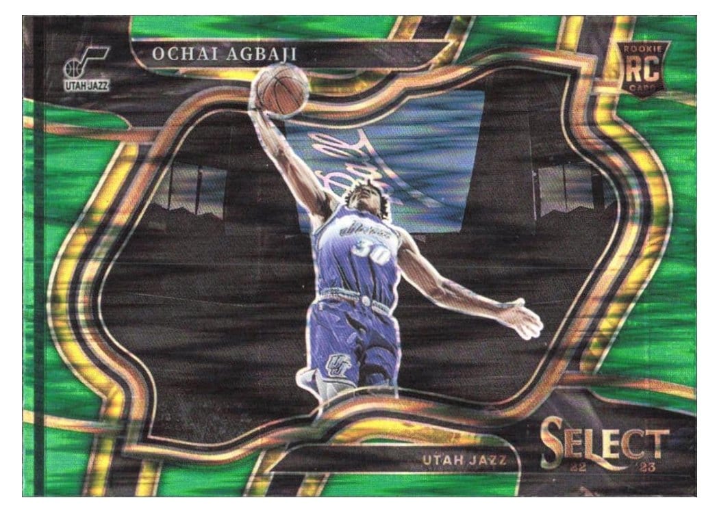 2022-23 Panini Select Base Set Ochai Agbaji #289 card