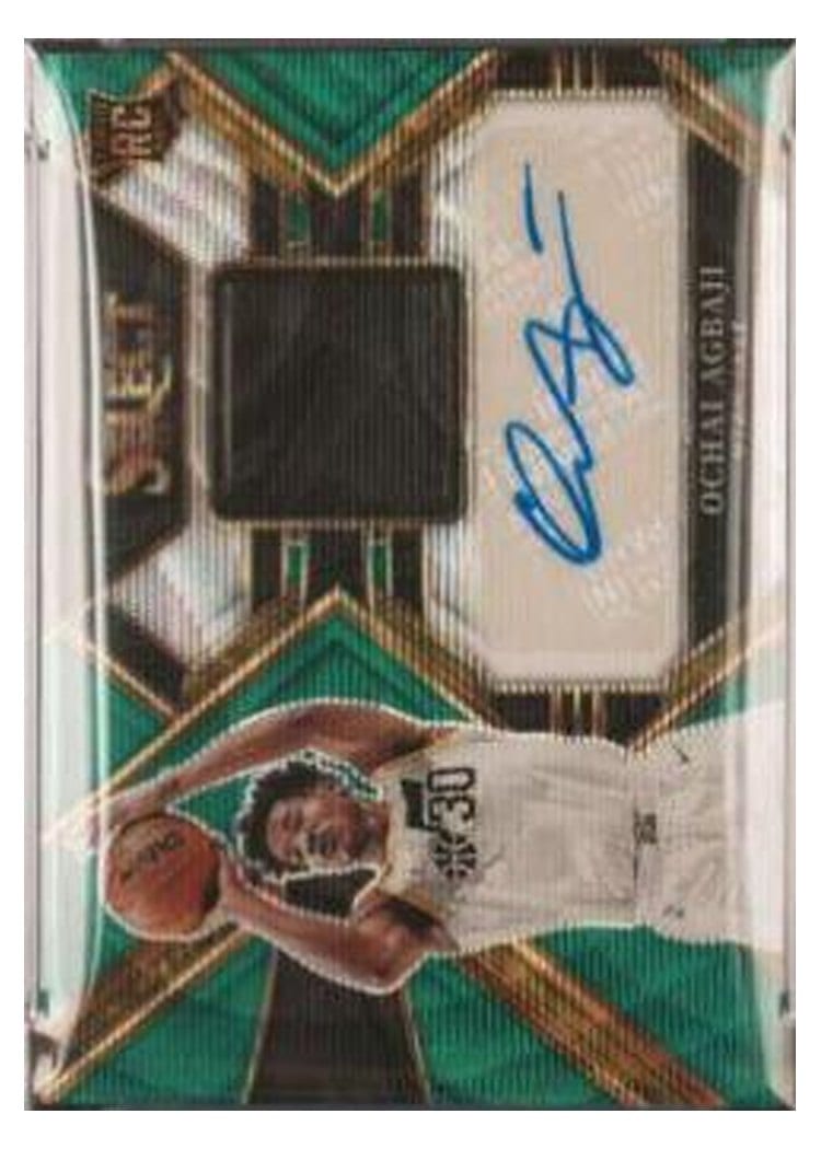 2022-23 Panini Select Base Set Ochai Agbaji #289 card