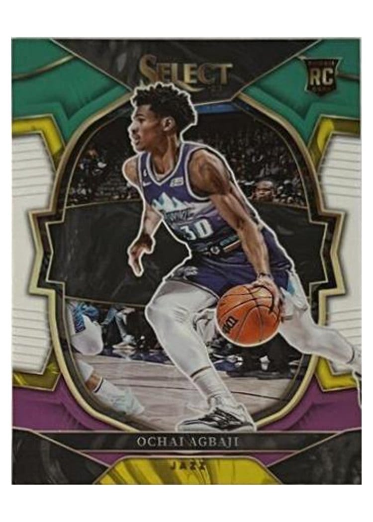 2022-23 Panini Select Base Set Ochai Agbaji #289 card