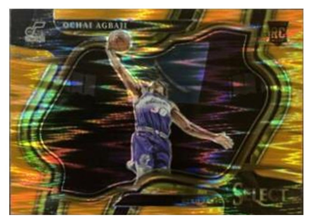2022-23 Panini Select Base Set Ochai Agbaji #289 card