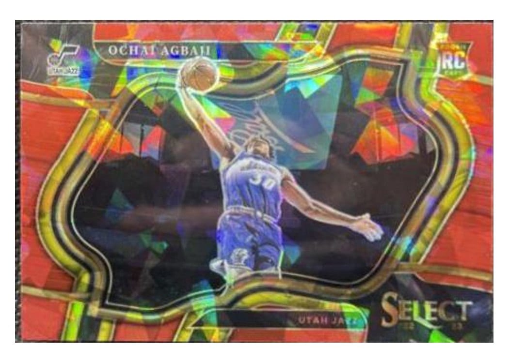 2022-23 Panini Select Base Set Ochai Agbaji #289 card