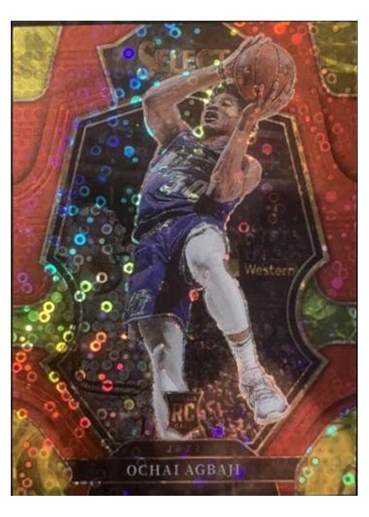 2022-23 Panini Select Base Set Ochai Agbaji #289 card