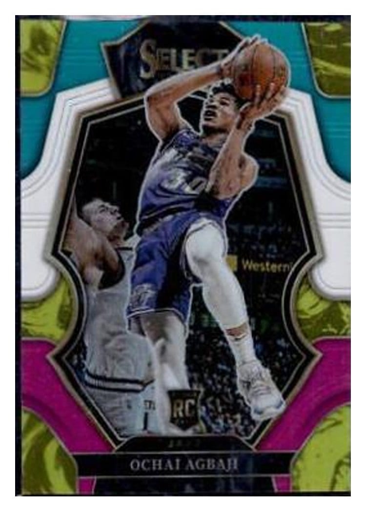 2022-23 Panini Select Base Set Ochai Agbaji #289 card