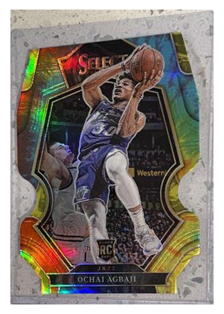 2022-23 Panini Select Base Set Ochai Agbaji #289 card